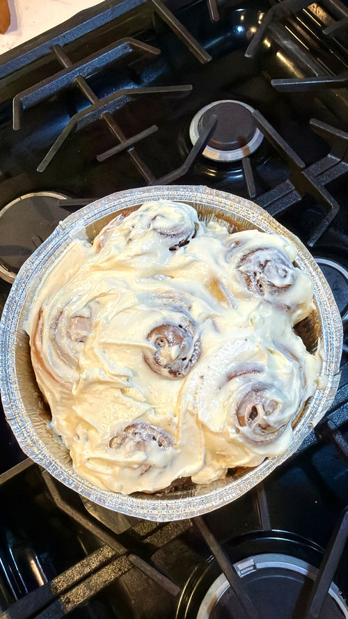 Cinnamon Rolls with Cream Cheese Icing